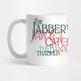 Jabberwocky Poem Mug